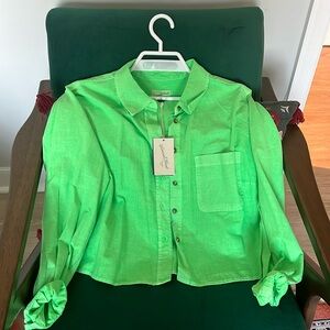 NWT Green target shirt